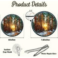 thumbnail image 6 of Redwood National Park Stained Glass Suncatcher - Multiple Size Options for Window Hanging, Perfect Home Decorr or Wall Decorr Gift for Nature Lovers, Friends, and Loved Ones, 6 of 6