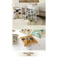 thumbnail image 3 of Home Simple Linen Pillow Cover Flower Sofa Pillow Cover, 3 of 11