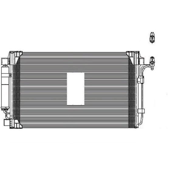 A/C Condenser - Compatible with 2013 - 2018 Nissan Altima Sedan 2014 2015 2016 2017