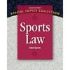 Pre-Owned Sports Law (Paperback 9781111971663) by Adam Epstein