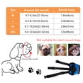 thumbnail image 3 of Bozal, para perros que ladran y no muerden, bozal ajustable, transpirable, bozal potable, 3 of 5