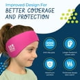 thumbnail image 3 of Diadema de natación Band-It Ultra Premium, color rosa intenso, talla grande, 3 of 7