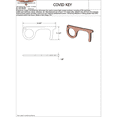 thumbnail image 7 of Copper No Touch Tool - Contactless COVID Key - Door Opener Multi Pack: 2, 7 of 7
