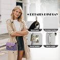 thumbnail image 6 of Pzuqiu Leopard Print Crossbody Bags Leather Women Versatile Soft Lightness Quilted Leather Crossbody Bags for Women with Chain Strap Fashion Trendy for Daily Use and Travel, 6 of 7