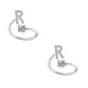 thumbnail image 1 of Anillos para mujer, regalos para mujer, anillo con alfabeto de moda para mujer, anillo de pareja, anillo de apertura, joyería, anillo de 2 piezas, 1 of 3