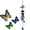 ButterflyB, variant on Metal Wind Chimes For Home Outdoor Garden Decoration Tubing Sculpture With Resonant Tones And Sleek Modern Design Wind, 29x12x6 cm, Owl
