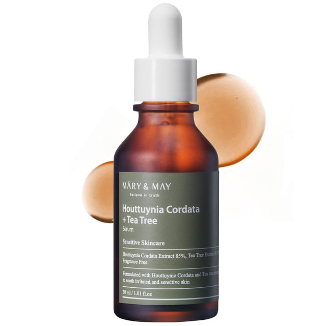 Sérum Mary&May Houttuynia Cordata + Árbol de Té, 30 ml, para limpiar los poros