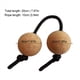 thumbnail image 4 of 4 Pares de Cocteleras de Corcho Kashaka Shaker Asalato Ball Instrument Instrumento de Percusión Bolas Africanas Clásicas para Música, 4 of 5