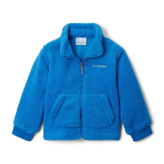 Columbia Youth Boys Rugged Ridge II Sherpa Full Zip, Bright Indigo, Medium