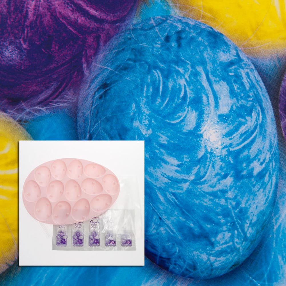 Pearlescent egg coloring kit