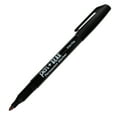 Pen+Gear Permanent Markers, Fine Point, Black Color, 2 Count