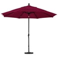 thumbnail image 2 of California Umbrella 11' Patio Umbrella in Burgundy, 2 of 2