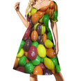 thumbnail image 1 of SKITTLES Robe Sans Manches Robe de Soirée de Luxe pour Filles Femmes 2024, 1 of 4