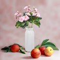 thumbnail image 3 of WASHWEPE Realistic Design Pink Artificial Flower Bouquet with Plastic and Silk Cloth Material for Home Decor 1Set, 3 of 8