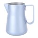 thumbnail image 1 of Jarra para espumar leche Jarra para espumar leche de acero inoxidable Taza mezcladora para bebidas de café 350 ml Azul, 1 of 10