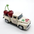 thumbnail image 2 of Cherry Decoration,Fruit Metal Truck Decor,Sweet Fruit Metal Truck with Mini 3 Cherries Ornaments,Rustic Farmhouse Vintage Pickup Car Decor for Tabletop Centerpiece Home Kitchen, 2 of 7