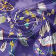 thumbnail image 7 of Ambesonne Magician Valance & Curtain, Fortune Telling Art, 55"x24", Dark Lavender Multicolor, 7 of 7