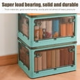 thumbnail image 4 of Large Capacity Folding Storage Bins With Lids, Plastic Closet Organizer And Collapsible Storage Boxes For Car, Camping And Home Sorting, 4 of 8