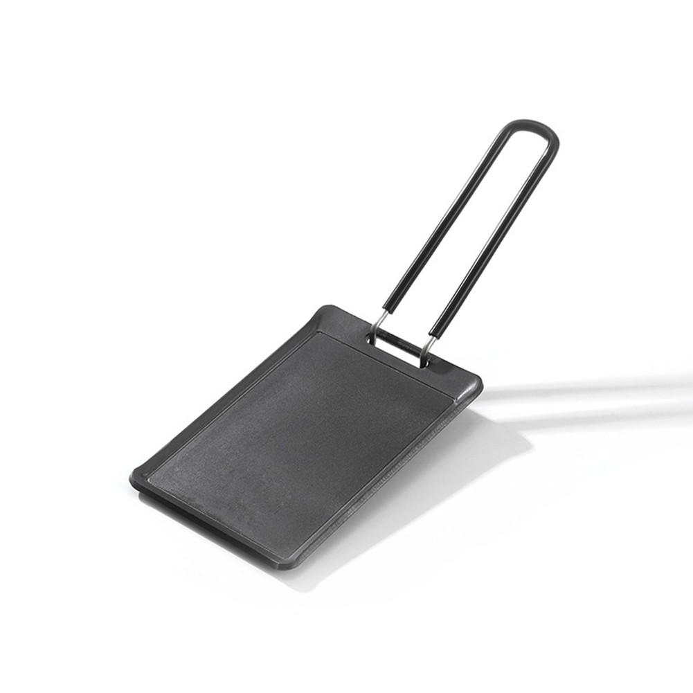 NonStick Barbecue Plate Square Bbq Plate Camping Portable Pure Iron