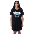 thumbnail image 5 of Gremlins Womens' Chibi Style Gizmo Nightgown Sleep Pajama Dress Shirt, 5 of 5