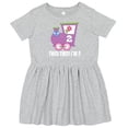 thumbnail image 3 of Inktastic 2nd Birthday Cute Train I'm Two Girls Toddler Dress, 3 of 5