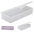 thumbnail image 3 of Plastic Transparent Nail Manicure Tools Storage Box Nail Dotting Drawing Pens Buffer Grinding Files Organizer Case Container, 3 of 9
