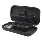 Carrying Case for Nintendo Switch with 2 Pack Screen Protector, Protective Portable Hard Shell Pouch Carrying Travel Game Bag for Nintendo Switch Console Accessories Holds 20 Game Cartridge