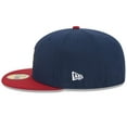 thumbnail image 5 of Men's New Era Navy/Red Cleveland Cavaliers 2025/26 Classic Edition Jersey Hook 59FIFTY Fitted Hat, 5 of 7