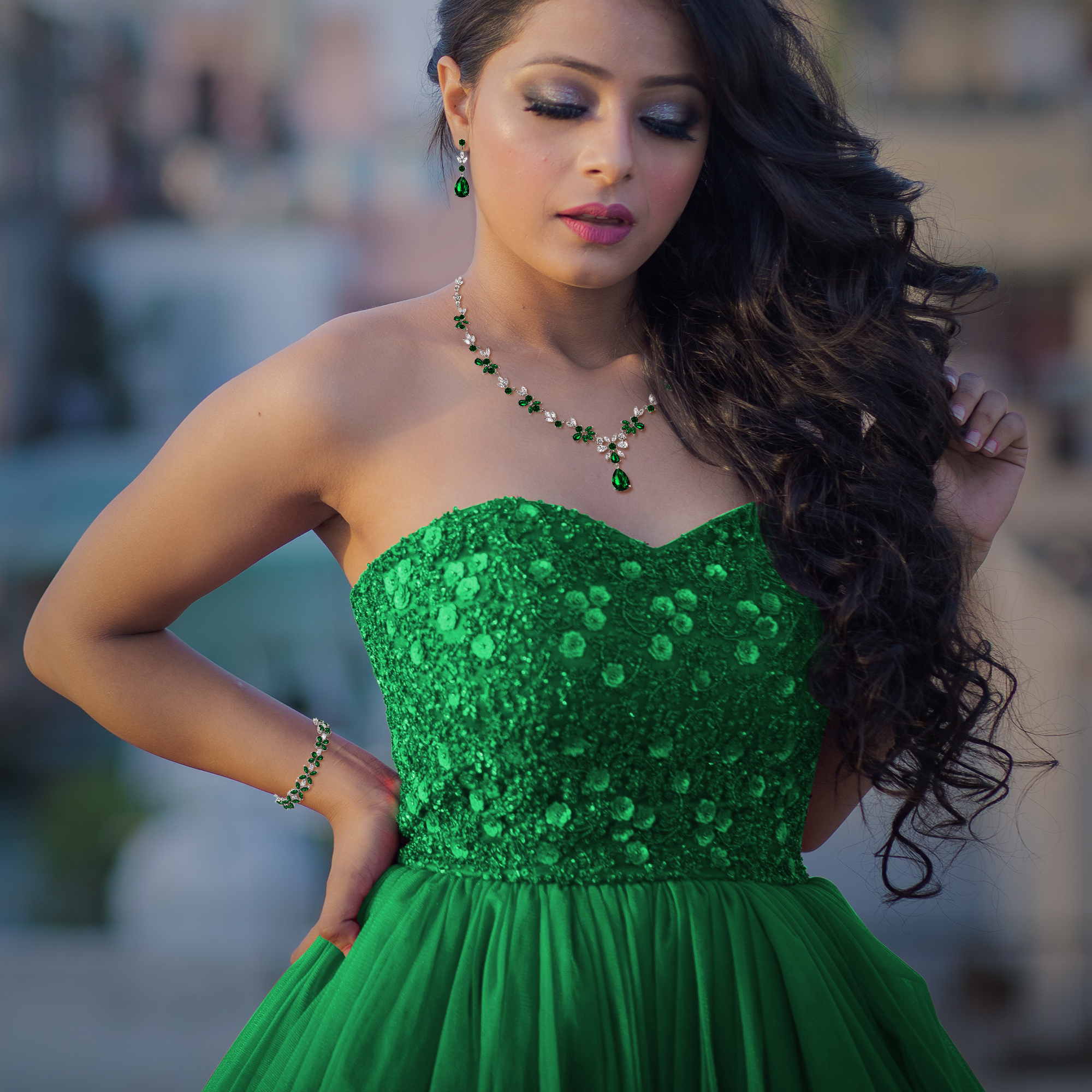 Wedure Wedding Jewelry Sets for Women