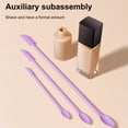 thumbnail image 3 of Shoreew 3Pcs Silicone Spatula Set Mini Jar Scraper Small Makeup Lotion Stirrer Mini Spatula for Jars Cosmetics Creams, 3 of 7
