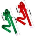 thumbnail image 3 of Christmas Decorations Extra Large Christmas Tree Topper Bow Giant Xmas Red Velvet Bow for Home Wreath Wall Holiday Birthday (Red 4 Pack), 3 of 10