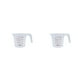 thumbnail image 3 of Bearachild Measuring Jug Convenient V-shaped Nozzle Tools Anti-skidding Design Glass Graduated Ergonomic Kitchen Handle Baking 250ml 2piezas, 3 of 6