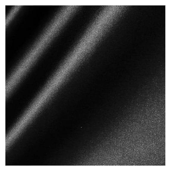 Black Fabric 60 Inch Wide – 10 Yards Roll, Solid Polyester Apparel Fabric, Versatile Craft Fabric for DIY Projects, Sewing, Home Decor