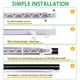thumbnail image 5 of Luz LED de cultivo RWNTAO de cuatro tiras de espectro completo para plantas de interior, 5 of 7