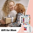thumbnail image 5 of Best Mom Ever Mom Gifts, Mother''s Day Gift for Mom Mama New Mom, She''s A Strong Mom Floral Mom 40 Oz Tumbler with Handle, 5 of 6