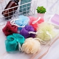 thumbnail image 4 of 1/10X Bath Shower Sponge Mesh Scrunchie Body Wash Shower Scourer Puff Home .UK I8Q7, 4 of 9