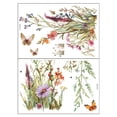 thumbnail image 1 of 2 pegatinas de pared florales de , calcomanías de flores, pegatinas de pared de , decoración del hogar para superficies de madera,, 1 of 9