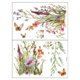 thumbnail image 1 of 2 pegatinas de pared florales de , calcomanías de flores, pegatinas de pared de , decoración del hogar para superficies de madera,, 1 of 9