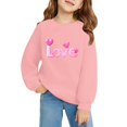 thumbnail image 6 of Ruyang LOVE Heart Sweatshirt for Girls Valentines Day Graphic Pullover Sweaters Cute Trendy School Preppy Sweatshirts, 6 of 6