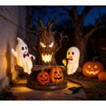 thumbnail image 6 of Animated Ghost Seesaw Halloween Night Light, Spooky Haunted Tree Pumpkin LED Wall Plug Decor, Quiet Moving Ghost Halloween Nightlight, USB Type, 6 of 7