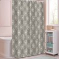 thumbnail image 5 of Shower Curtain White Dandelion Shower Curtains for Bathroom Decor, Waterproof Polyester Shower Curtain Set with Hooks, Extra Long 72" x 84" Spring Plant Beige, 5 of 9