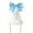Blue bow 1, variant on Stylish Baby Birthday Hat Headgear Lovely Bowknot Charm Feature Soft Fabric for Ages 1 Year Kids