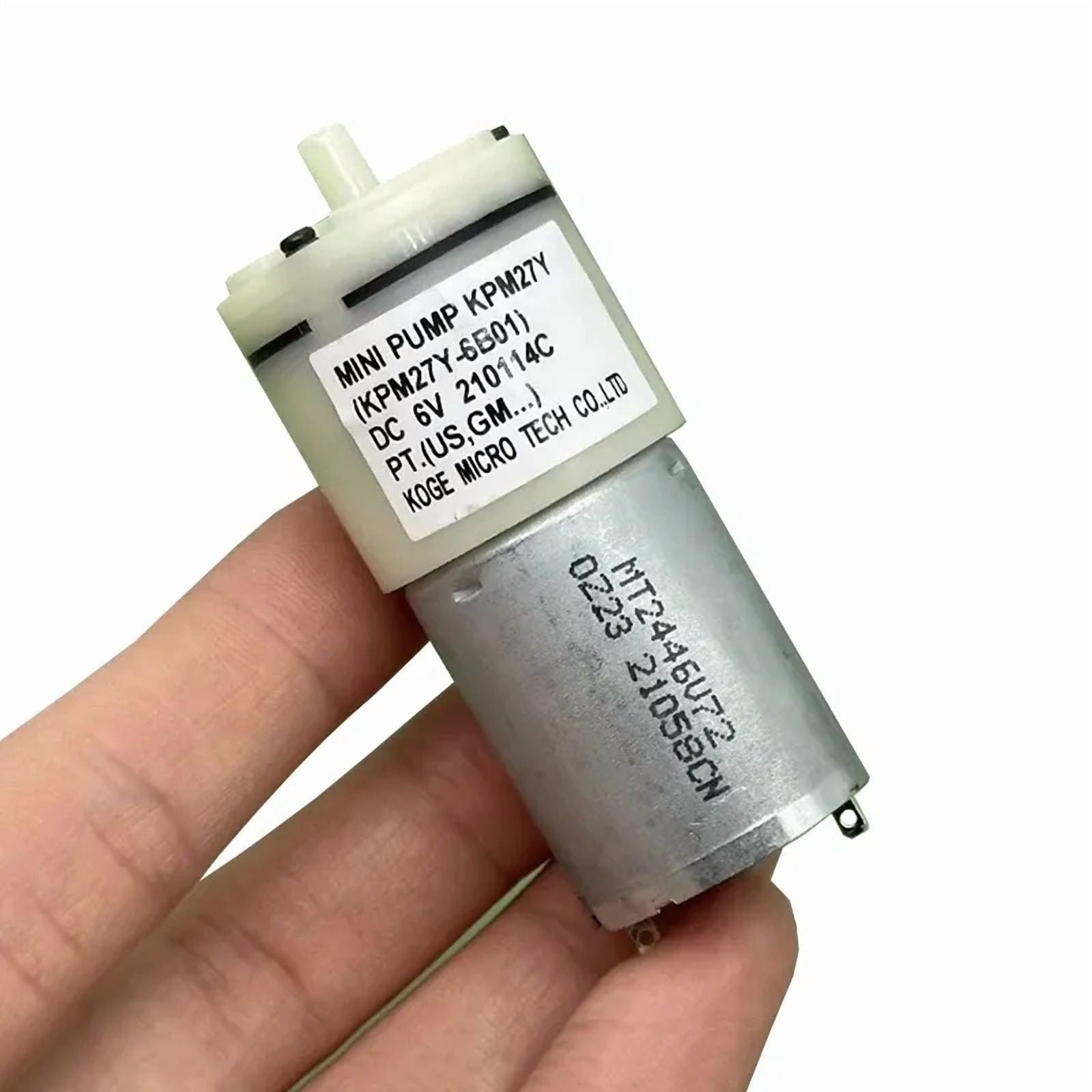 KOGE KPM27Y-6B01 Mini 370 Motor Air Pump 5V 6V DC Micro Oxygen Pressure Inflator for DIY Blood Pressure Monitor Aquarium