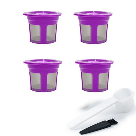 

Refillable Reusable K-Cup K Carafe Coffee Filter Pod for Keurig 2.0 1.0 Coffees