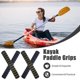 thumbnail image 3 of unbranded 2Pares Grips De Esponja Para Palas De Kayak Simple Y Antideslizante Color Negro, 3 of 5