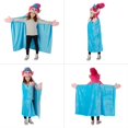 thumbnail image 3 of Trolls Poppy Kids Hooded Throw, Wearable Plush, Blue, 3 of 7