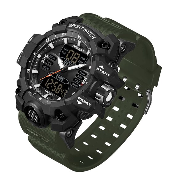 Watches for Man Digital Watches Waterproof Sport Watch with LED Backlight, Running Sports Digital Watch Gifts for Man Father's Day Gift