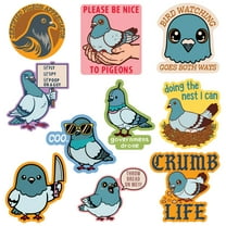 Pigeon Sticker Extra Large Stickers for Adults Funny Adhesives with Memes