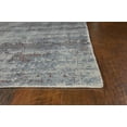 thumbnail image 3 of 9'x12' Slate Grey Hand Loomed Abstract Brushstroke Indoor Area Rug, 3 of 3