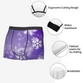 thumbnail image 6 of Balery Snowflakes Men's Boxer Briefs, Soft and Breathable Cotton Underwear with nylon Waistband-Medium, 6 of 9